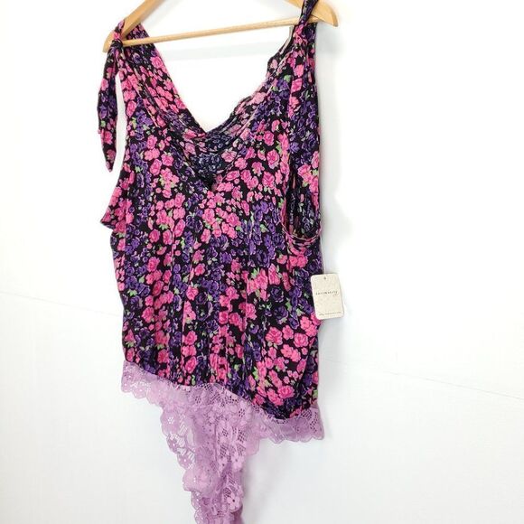 Free People Intimately Bare It All Floral Bodysuit - Picture 5 of 12